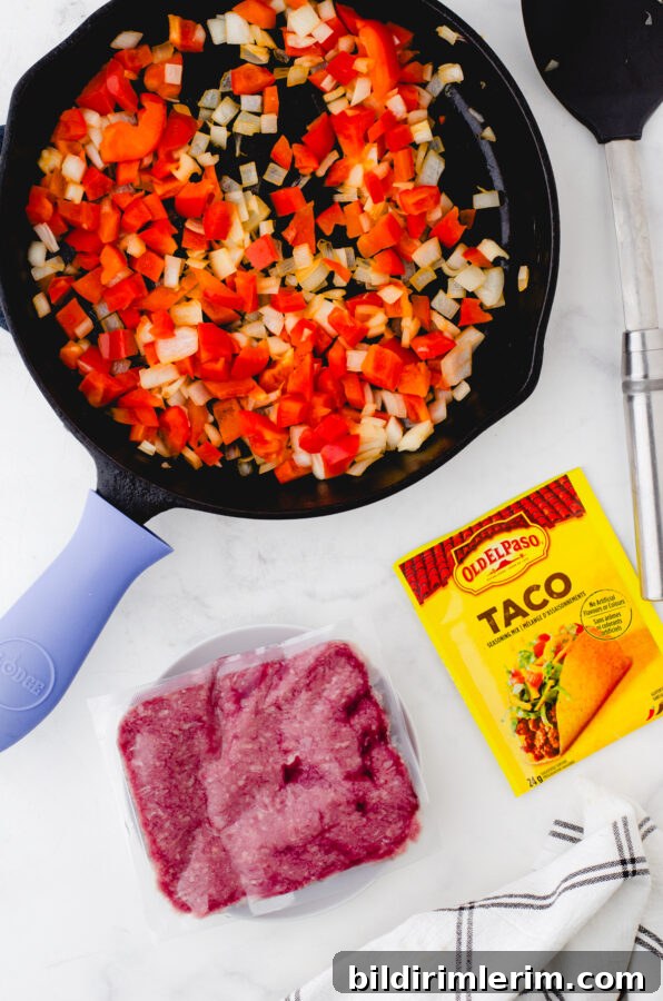 Ground Beef Taco Meat for Fast Weeknight Tacos 3 ingredients for ground beef taco meat