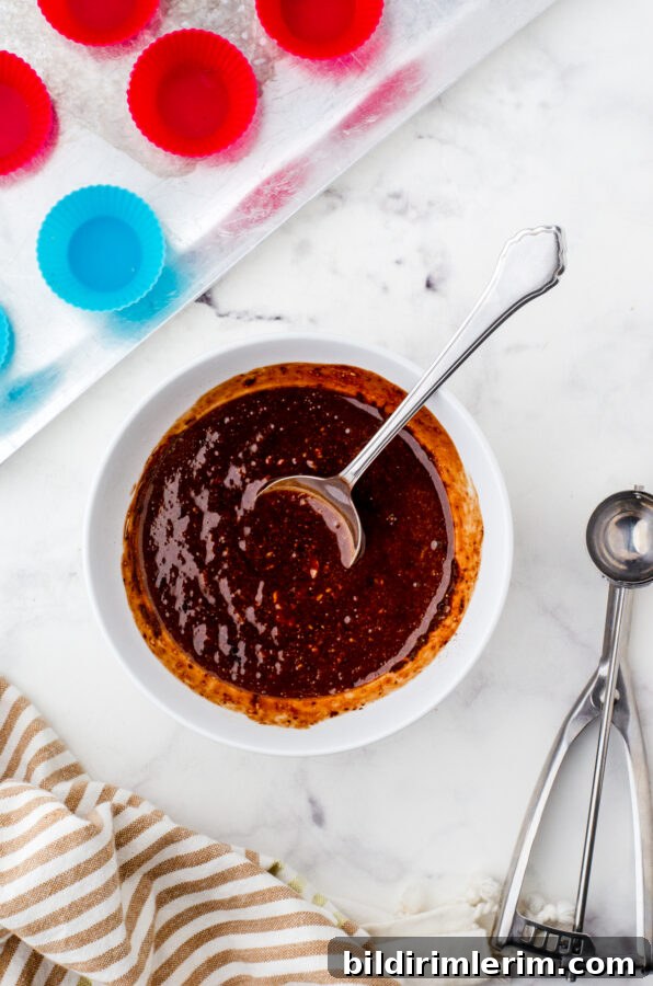 Mixed almond butter chocolate cup mixture