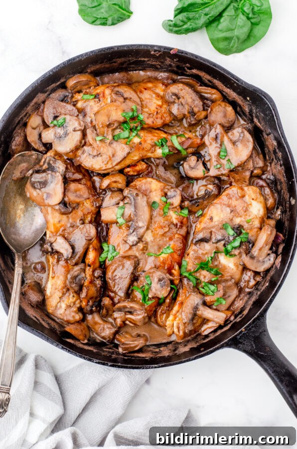 Sauteed mushrooms and onions