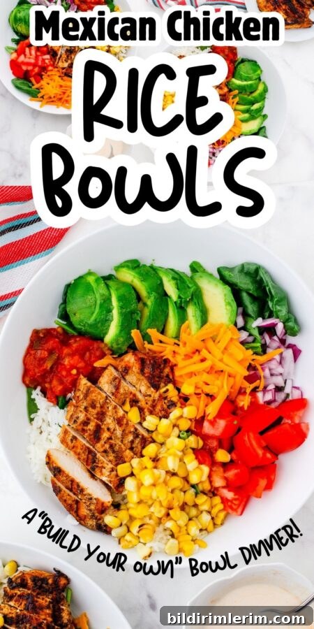 Build Your Own Mexican Chicken Rice Bowls Recipe 6 img 88933 9