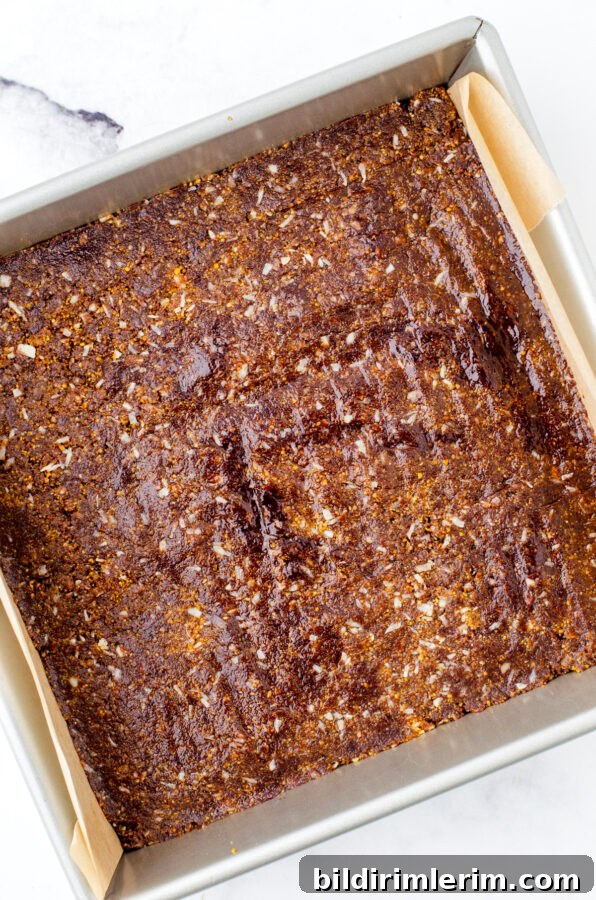 Base pressed in pan
