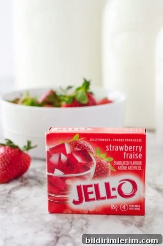 Strawberry Jello Pie Recipe with Grandma's No-Roll Crust 10 package of jello powder