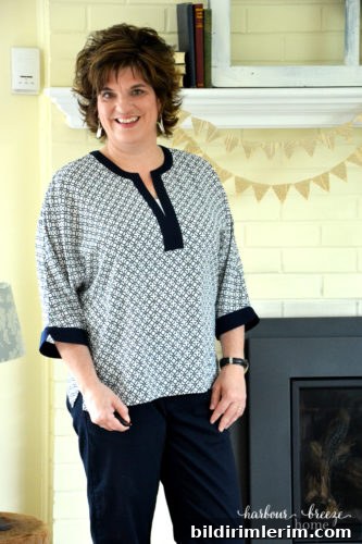 Navy & White Work Wear ~ Fashion over 40