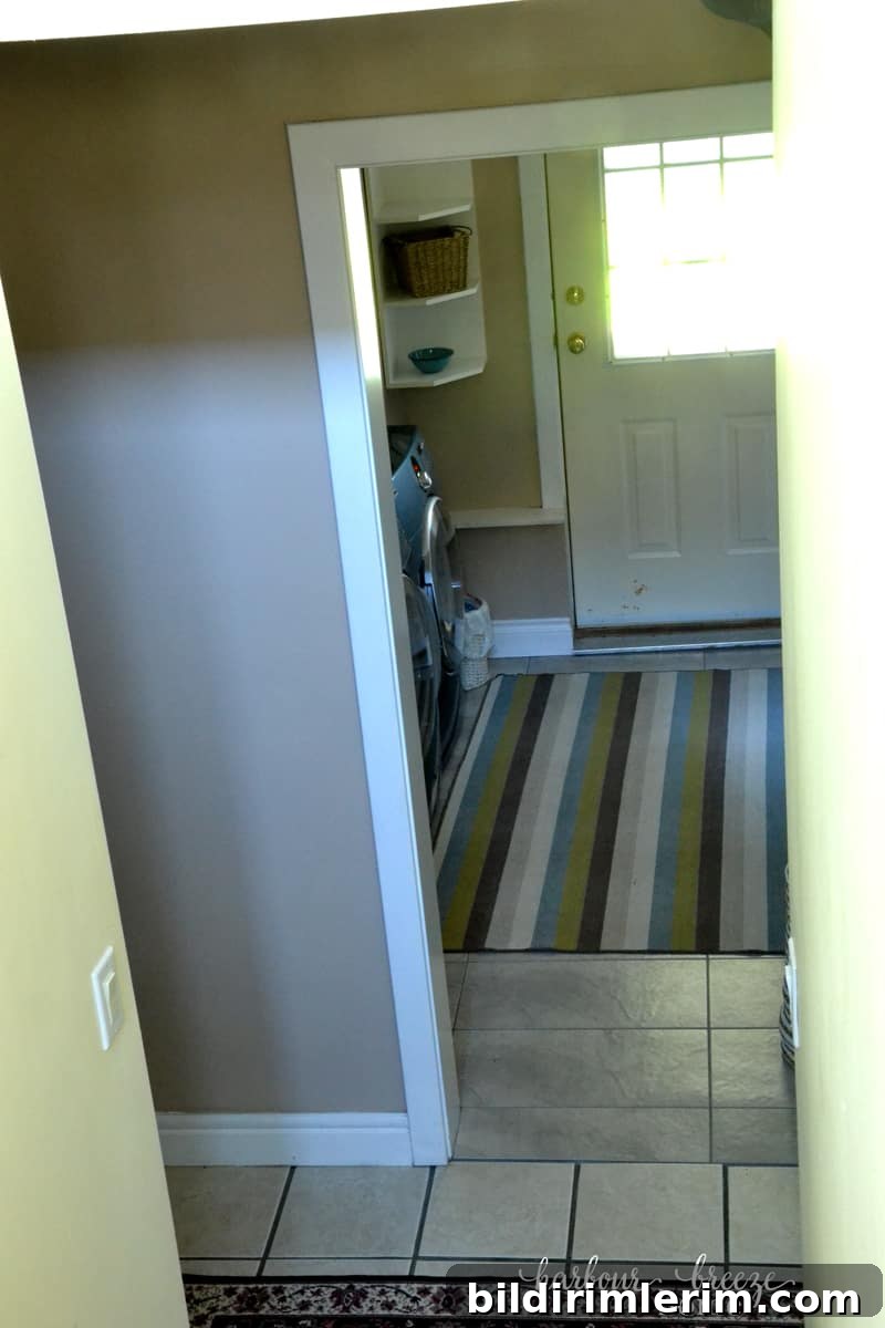 Laundry Room Tour ~ a practical layout filled with great organizational solutions