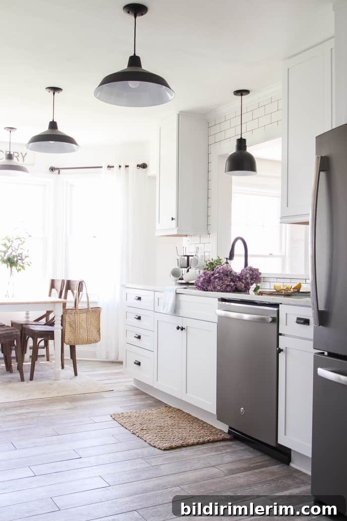 Inspiration for Small Kitchens ~ White Tile