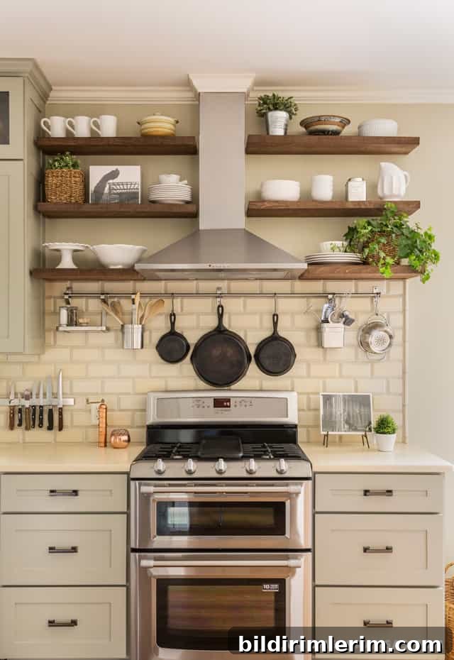 Inspiration for Small Kitchens ~ White Tile