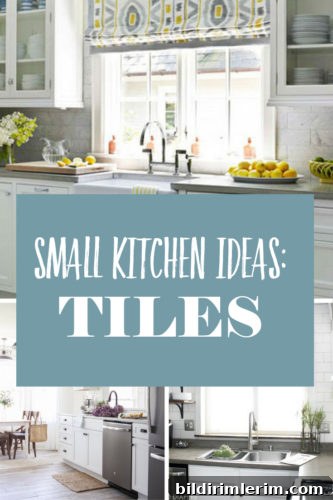 Inspiration for Small Kitchens ~ White Tile