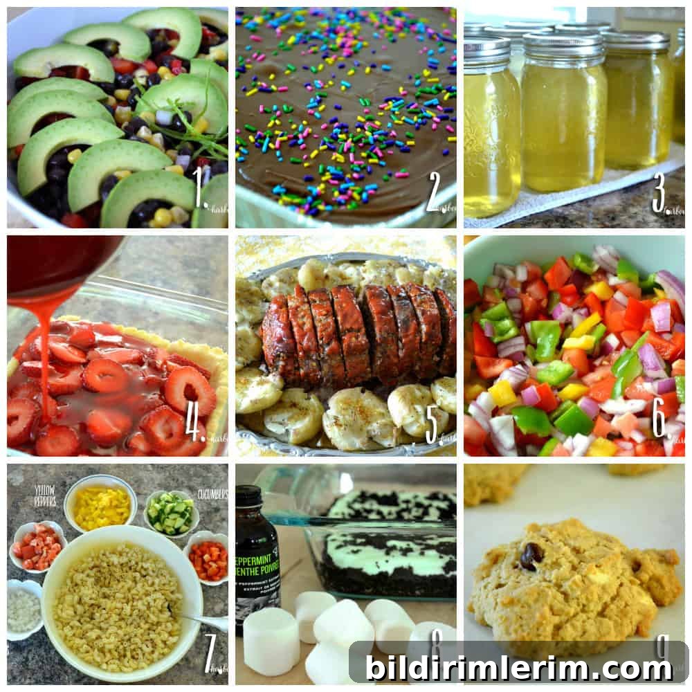 Summer Recap ~ the Recipes on Harbour Breeze Home