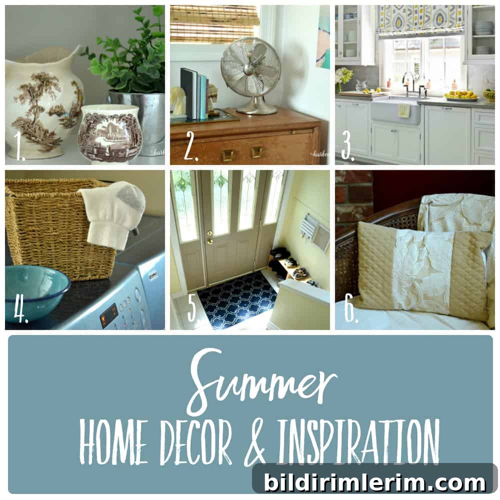 Summer Home Decor Recap ps