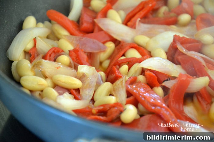 Warm Cannellini Bean Salad