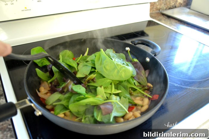 Warm Cannellini Bean Salad