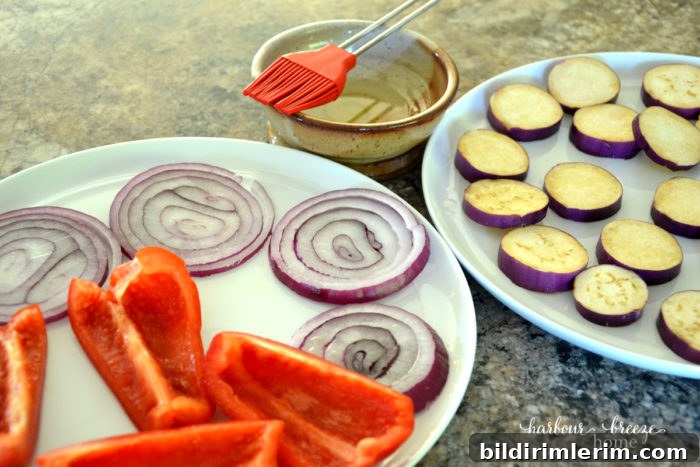 Grilled Veggie & Hummus Wraps
