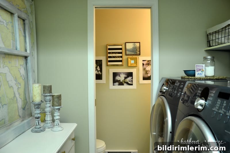 Powder Room Before & After