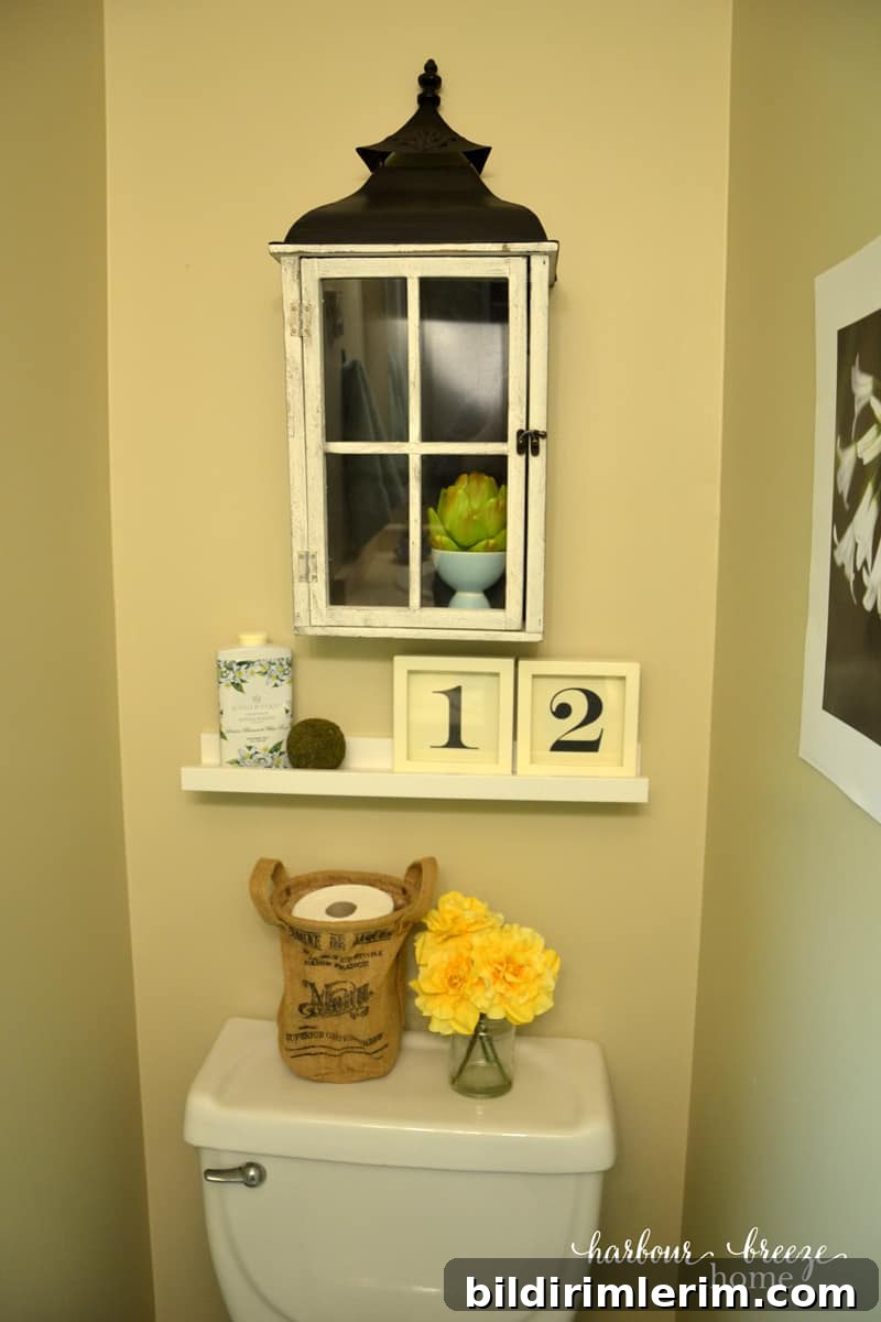 Powder Room Before & After