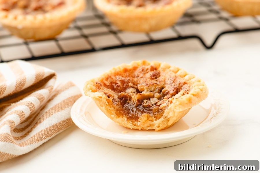 Butter Tart Recipe Using Store-Bought Shells 2 A plate of golden butter tarts