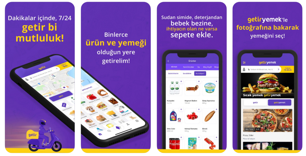 Getir Sipariş İptal etme