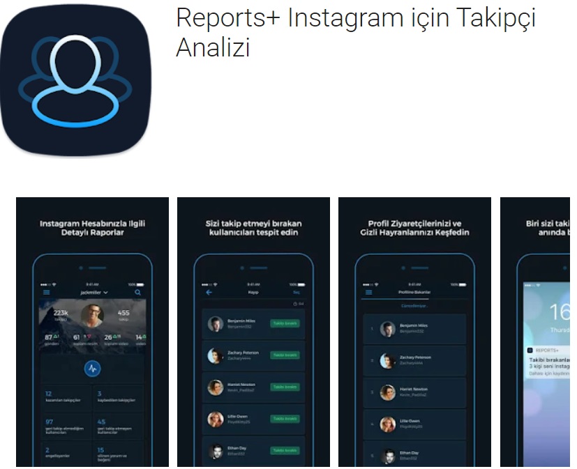 Reports Instagram Takibi Bırakanlar